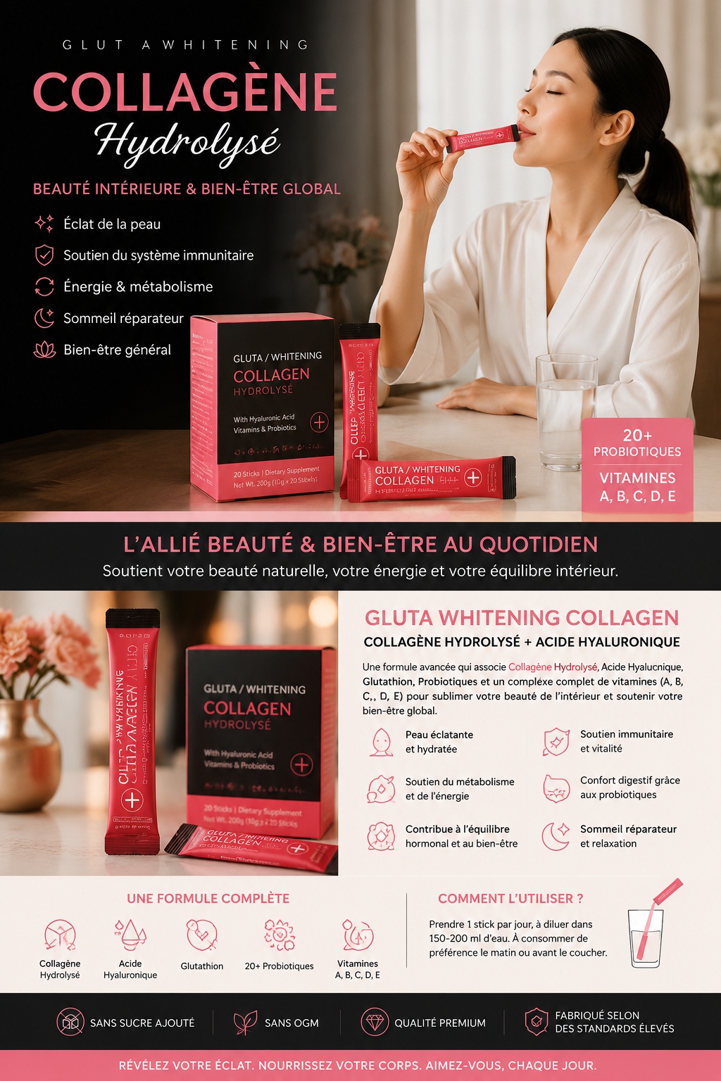 Collagéne thérapeutique 100% beauté et bien être 2 mois